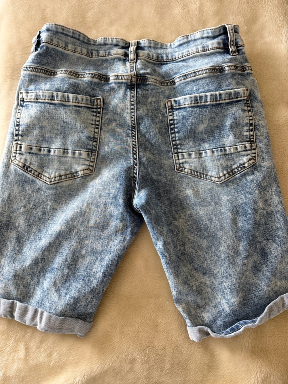 Suko Jeans Men’s Acid Wash Denim Shorts Size 32